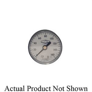Dixon® GC620 Standard Dry Gauge, 0 to 160 psi, 1/8 in Connection, 1-1/2 in dial, +/- 3-2-3 %
