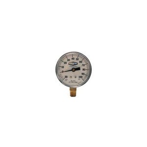Dixon® GL110 Compound Gauge, 0 to 160 psi, 1/4 in Connection, 2-1/2 in dial, +/- 3-2-3 %