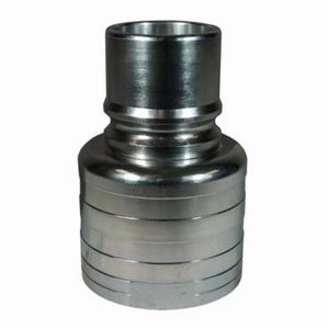 Dixon® H12F10 H Series High Volume Hydraulic Interchange Coupler, 1-1/2 in x 1-1/4-11-1/2 Nominal, Quick-Connect x Female NPTF, Steel, Domestic