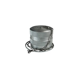 Dixon® H20DC-A DQC H Industrial Interchange Dust Cap with Steel Cable, 2-1/2 in Nominal, Aluminum