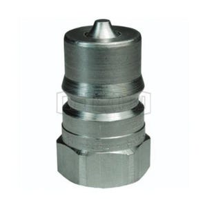 Dixon® H4BF4-SS DQC H Industrial Interchange Female Plug, 1/2-14 Nominal, Female BSPP, 316 Stainless Steel