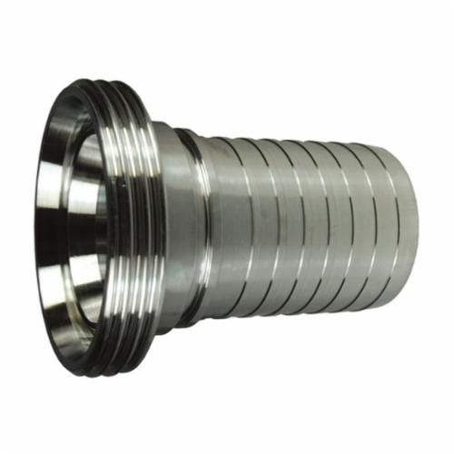 Dixon® HA0242 Holedall® DIN External Crimp Stem, 2-1/2 in Nominal, FNPT, 316 Stainless Steel
