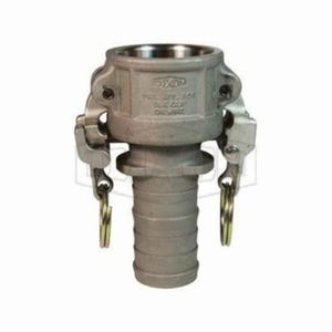 Dixon® HAC300EZ EZ Boss-Lock™ Type-C Cam & Groove Coupler, 3 in Nominal, Female Coupler x Hose Shank End Style, Hastelloy CW12MW