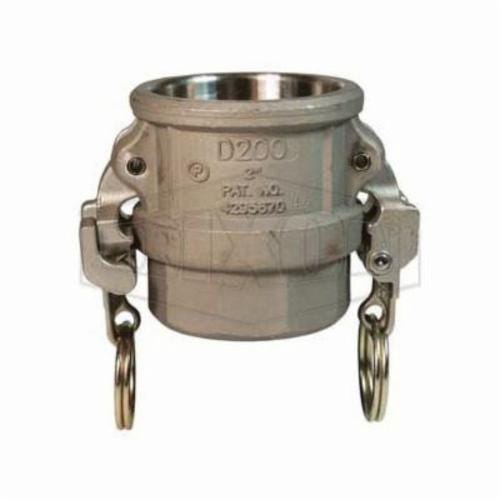 Dixon® HAD100EZ EZ Boss-Lock™ Type D Cam and Groove Coupler, 1 in Nominal, Female Coupler x FNPT End Style, Hastelloy CW12MW, Domestic