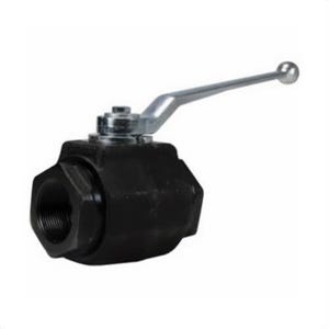 Dixon® HPBV25 HPBV Full Bore High Pressure Ball Valve, 1/4 in Nominal, FNPT End Style, Carbon Steel Body, FKM/FPM/POM Polyacetal Soft goods