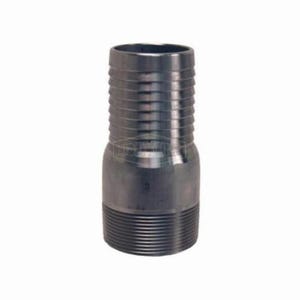 Dixon® HST25 King™ No Knurl Combination Nipple, 2 in, Hose Shank x MNPT, Hastelloy CW12MW, Domestic