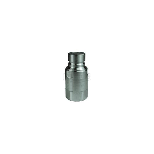 Dixon® HT3BF4-SS DQC HT Flushface Female Plug, 1/2-14 Nominal, Female BSPP, 316 Stainless Steel