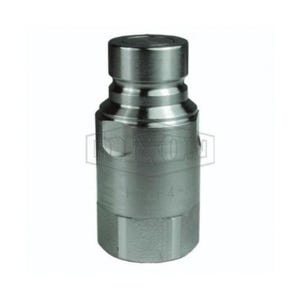 Dixon® HT5F6-SS HT Series Flush Face Female Plug, 3/4-14 Nominal, FNPT, 316 Stainless Steel, Domestic