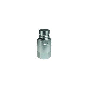 Dixon® HT6F8 DQC HT Flushface Female Plug, 1-11-1/2 Nominal, Female NPTF, Steel