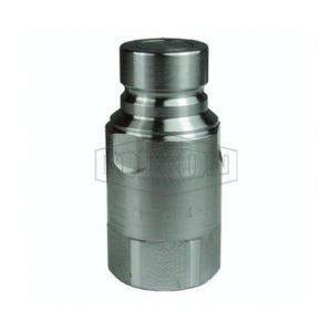 Dixon® HT8F8-SS HT Series Flush Face Female Plug, 1-11-1/2 Nominal, FNPT, 316 Stainless Steel, Domestic