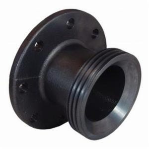 Dixon® HUF206400FLG 206 1 pc Hammer Union Adapter, 4 in Nominal, Flange x Female, Iron, Domestic