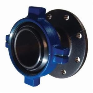 Dixon® HUM206400FLG-ST 206 1 pc Hammer Union Adapter, 4 in Nominal, Flange x Male, Buna-N Seal/Forged Steel/Iron, Domestic
