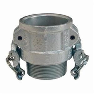 Dixon® IB400 Boss-Lock™ Type B Cam & Groove Coupler, 4 in Nominal, Female Coupler x MNPT End Style, Malleable Iron