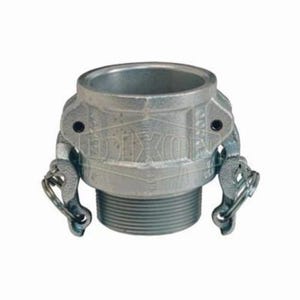 Dixon® IB200 Boss-Lock™ Type B Cam and Groove Coupler, 2 in Nominal, Female Coupler x MNPT End Style, Malleable Iron, Domestic