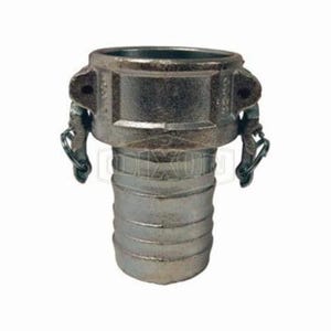 Dixon® IC100 Boss-Lock™ Type-C Cam and Groove Coupler, 1 in Nominal, Female Coupler x Hose Shank End Style, Malleable Iron, Domestic