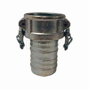 Dixon® IC300 Boss-Lock™ Type-C Cam and Groove Coupler, 3 in Nominal, Female Coupler x Hose Shank End Style, Malleable Iron, Domestic