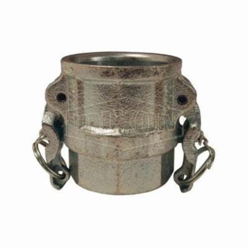 Dixon® ID200 Boss-Lock™ Type D Cam and Groove Coupler, 2 in Nominal, Female Coupler x FNPT End Style, Malleable Iron, Domestic