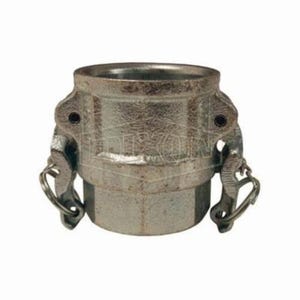 Dixon® ID200 Boss-Lock™ Type D Cam and Groove Coupler, 2 in Nominal, Female Coupler x FNPT End Style, Malleable Iron, Domestic