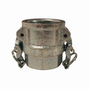 Dixon® ID400 Boss-Lock™ Type D Cam and Groove Coupler, 4 in Nominal, Female Coupler x FNPT End Style, Malleable Iron, Domestic