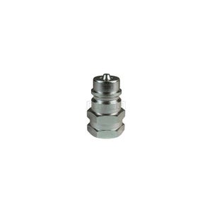 Dixon® K2BF2-SS DQC K Interchange Female Plug, 1/4-19 Nominal, Female BSPP, 316 Stainless Steel