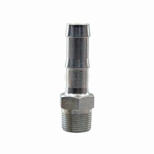Dixon® KHN322 King™ Hex Nipple, 1/4-18 x 3/8 in Nominal, MNPT x Hose, Steel, Plated, Domestic