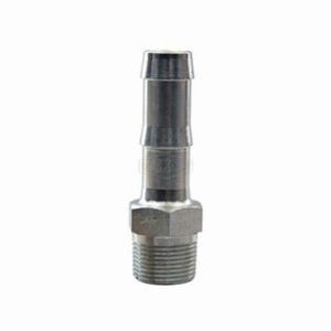 Dixon® KHN342 King™ Hex Nipple, 1/2-14 x 3/8 in Nominal, MNPT x Hose, Steel, Plated, Domestic