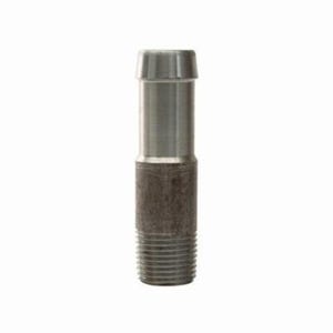Dixon® KRN641 King™ Round Nipple, 1/2 x 3/4 in Nominal, NPT x Hose, Steel, Unplated, Domestic