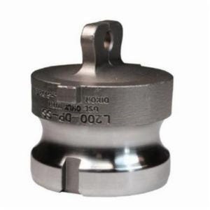 Dixon® L100-DP-SS Type DP Vent-Lock Cam & Groove Dust Plug, 1 in Nominal, 316 Stainless Steel, Domestic