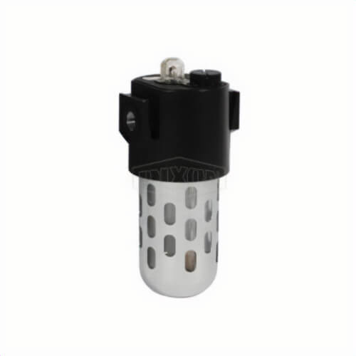 Dixon® L16-02A Economist® Compact Lubricator with Gauge, 1/4 in NPT/BSPP-G Port, 36.1 SCFM Flow Rate, 150 psi Pressure