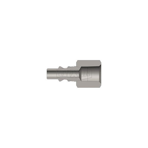 Dixon® M2F3 M Series ARO Female Quick Disconnect Pneumatic Plug, 3/8 in Nominal, Quick Disconnect Plug x NPTF, 300 psi Pressure, Steel