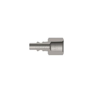 Dixon® M2F3 M Series ARO Female Quick Disconnect Pneumatic Plug, 3/8 in Nominal, Quick Disconnect Plug x NPTF, 300 psi Pressure, Steel