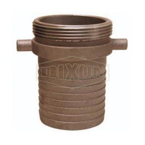 Dixon® MA600 King™ Short Shank Suction Coupling, 6 in Nominal, NPSM End Style, 6-7/16 in L