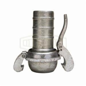 Dixon® MC3093 Type B Quick Connect Fitting, 3 in, Male x Hose Shank, Steel, Domestic