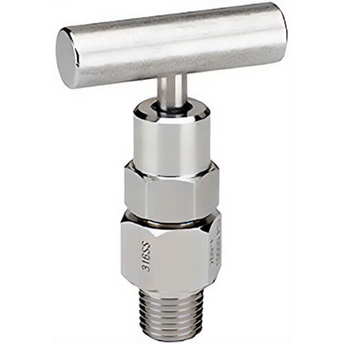 Dixon® MS802 1/4 in 316SS Bleed Needle Valve Hard Seat