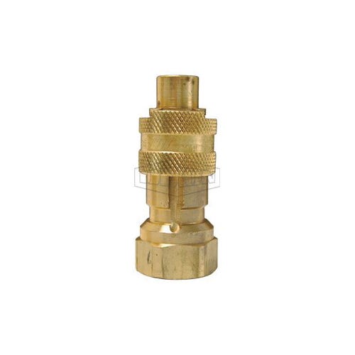 Dixon® Dix-Lock™ N4F4-B N Series Bowes Interchange Female Quick Disconnect Coupler, 1/2-14 Nominal, Quick Disconnect Coupler x NPTF, 300 psi Pressure