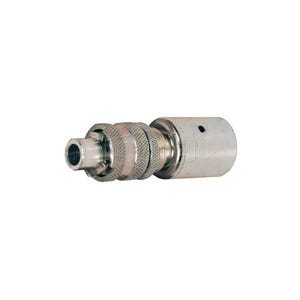 Dixon® Dix-Lock™ N4S4-LS-WF N Series Bowes Interchange Quick Disconnect Coupler with Male Locking Head Ferrule, 1/2 in Nominal