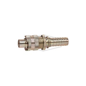 Dixon® N4S4-LS Dix-Lock™ Bowes Interchange Quick Disconnect Coupler, 1/2 in Nominal, Quick Disconnect Coupler x Hose Barb