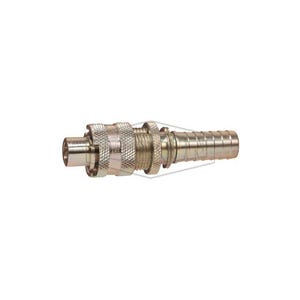Dixon® N4S6-LS Dix-Lock™ Bowes Interchange Quick Disconnect Coupler, 1/2 in Nominal, Quick Disconnect Coupler x Hose Barb