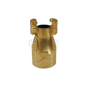 Dixon® Dual-Lock™ P4F6-B P Series Thor Interchange Female Quick Disconnect Plug, 3/4 in Nominal, Quick-Disconnect Plug x NPTF, Brass, Domestic
