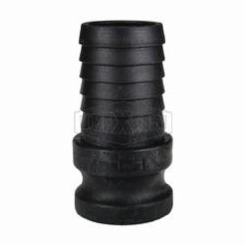 Dixon® PPE300 Type E Cam and Groove Adapter, 3 in, Male Adapter x Hose Shank, Polypropylene, Domestic