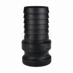 Dixon® PPE400 Type E Cam and Groove Adapter, 4 in, Male Adapter x Hose Shank, Polypropylene, Domestic