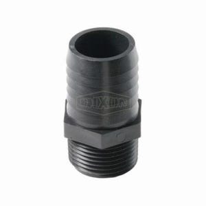 Dixon® PPN44 Tuff-Lite™ Hose Insert, 1/2 in, MNPT x Hose Shank, Polypropylene, Domestic, 0.937 in Barb Length