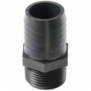 Dixon® PPN64 Tuff-Lite™ Insert, 1/2 x 3/4 in, Hose Shank x MNPT, Polypropylene