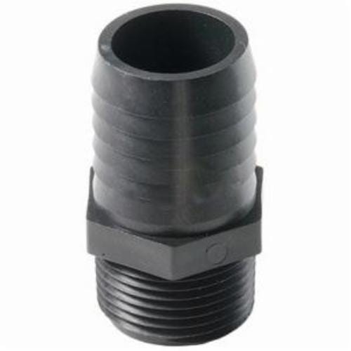 Dixon® PPN68 Tuff-Lite™ Insert, 1 x 3/4 in, Hose Shank x MNPT, Polypropylene