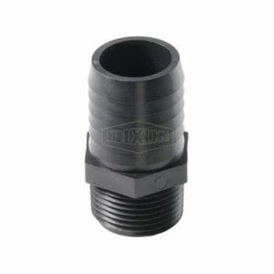 Dixon® PPN86 Tuff-Lite™ Hose Insert, 3/4 x 1 in, MNPT x Hose Shank, Polypropylene, 0.937 in Barb Length