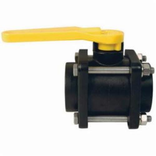 Dixon® PV200 4-Bolt Ball Valve, 2 in Nominal, FNPT End Style, Polypropylene Body, Standard Port, PTFE/EPDM/FKM Soft goods