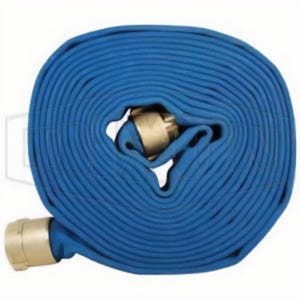 Dixon® PW625B50RBS Double Jacket Potable Water Hose, 2-1/2 in, NPSH, 50 ft L, 270 psi, Polyester, Domestic
