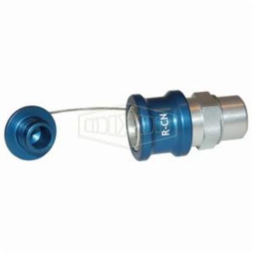 Dixon® FloMax R-CN-P R Series Coolant Nozzle with Plug, 1/2 in Nominal, FNPT, Aluminum, Domestic