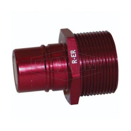 Dixon® FloMax R-ER R Series Engine Oil Receiver, 1.312-12 x 1.625-12 Nominal, MNPT x FNPT End Style, Aluminum, Domestic