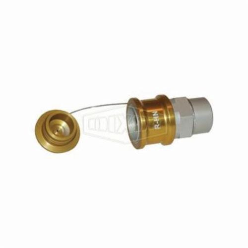 Dixon® FloMax R-HN-P R Series Hydraulic Oil Nozzle with Plug, 1 in Nominal, FNPT, Aluminum, Domestic